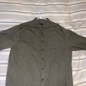 Classic Black Button-Down Shirt for Men